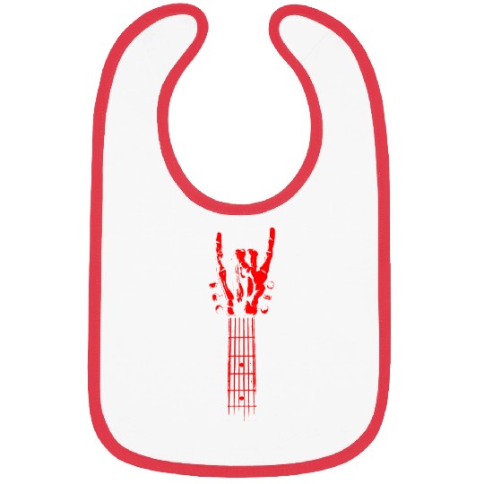 Rock Hand Guitar Bibs