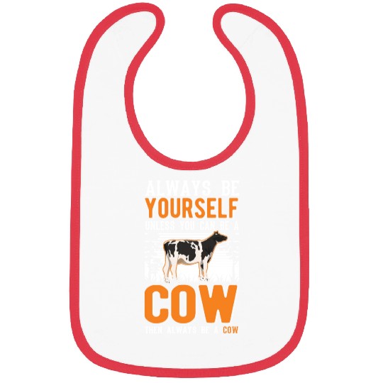 Cow Gift Farmer Cattle Breeder Cows Bibs