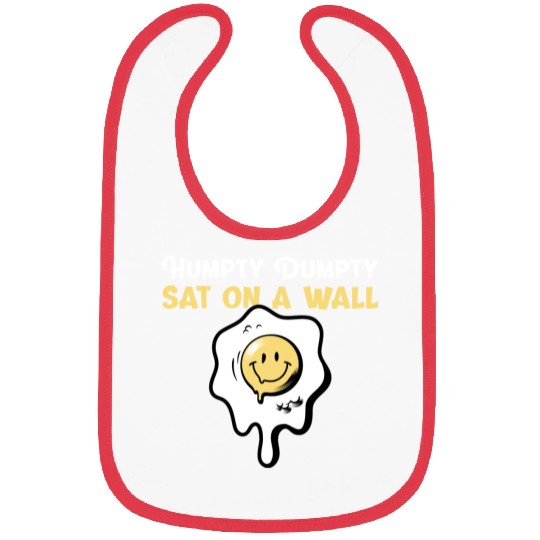 Humpty Dumpty Nursery Rhymes For Funny People Bibs