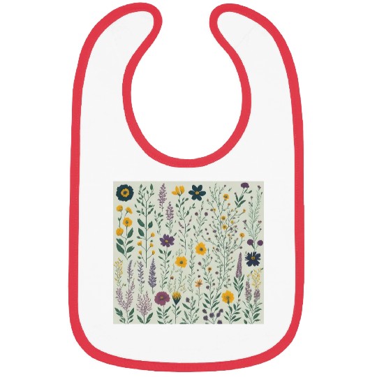 Wild summer flowers Bibs