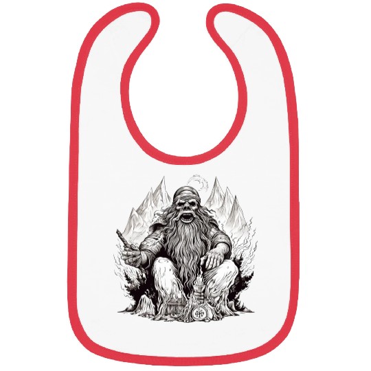 Be fierce with this monster design Bibs