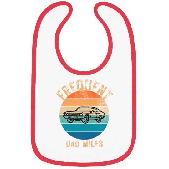 FREQUENT DAD MILES Design Bibs