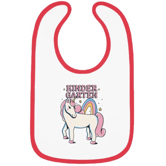 Rainbow and Unicorn Kindergarten Teacher Bibs
