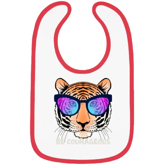 Be Courageous like a Lion Bibs