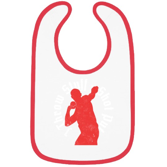 I Throw Stuff Shot Put Athlete Throwing Bibs