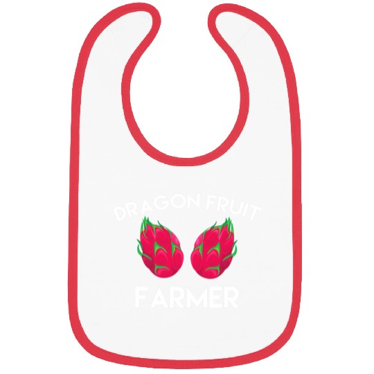 Dragon Fruit Farmer Outfit Love Tropical Food Bibs