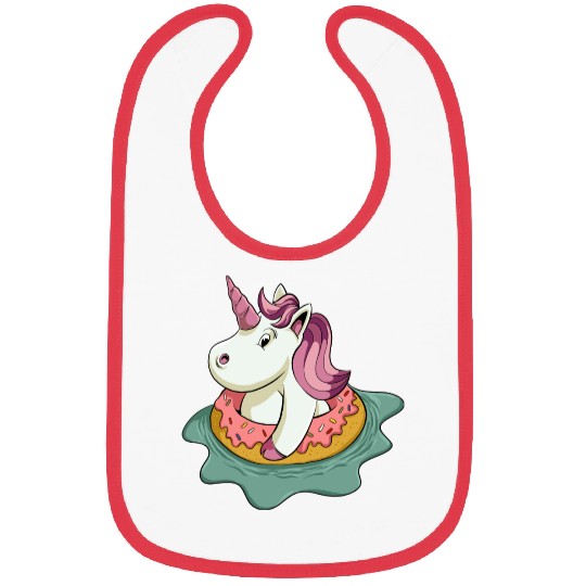 Unicorn Swimming Bibs