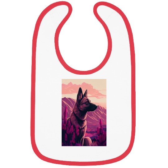 Belgian Malinois Nature Bibs