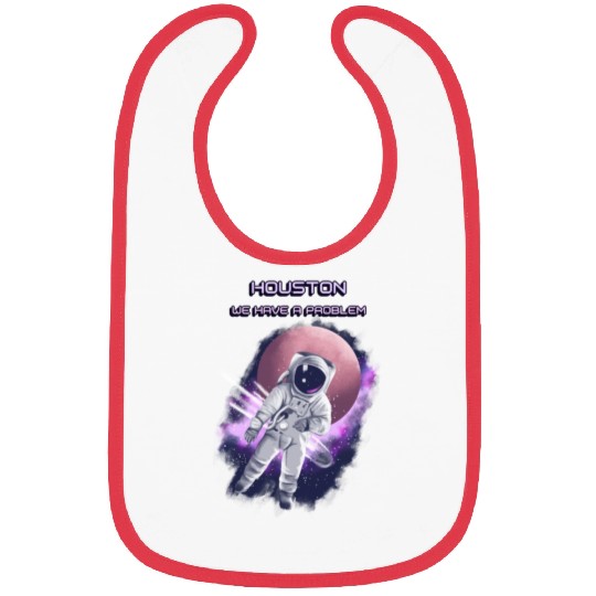 Houston we have a problem Bibs