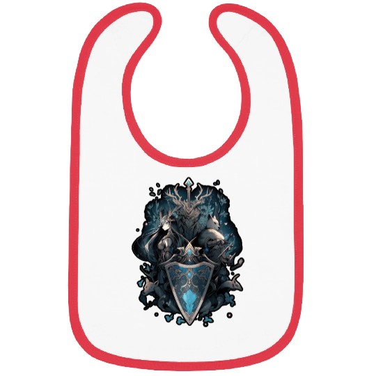 The shield and the Sword , Fox and girl anime Bibs