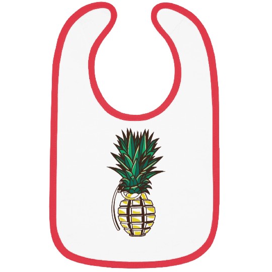 Pineapple Grenade Bibs