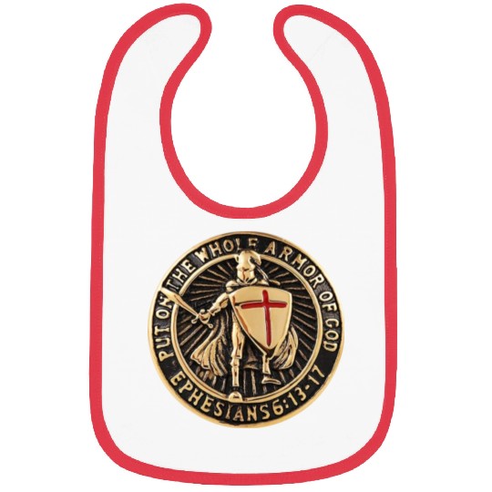 Armor Of God Christian Knight Bibs