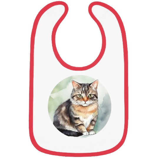 Cute Cat Bibs