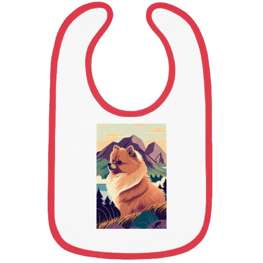 Pomeranian Nature Bibs
