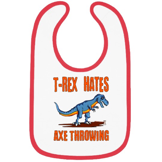 T Rex Hates Axe Throwing Bibs