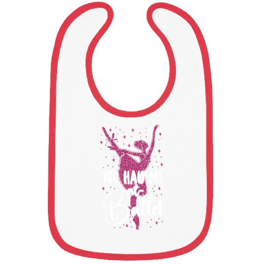 Ballet Dancer Dance Girl Ballerina Bibs