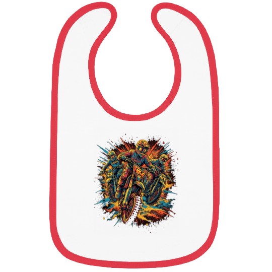 Dirt Biking Motocross Motorcycle Rider Biker Bibs