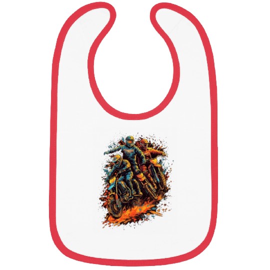 Dirt Biking Motocross Motorcycle Rider Biker Bibs