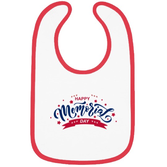 HAPPY MEMORIAL DAY Bibs