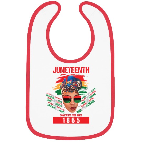 Juneteenth Honoring the Struggle Embracing Freedom Bibs