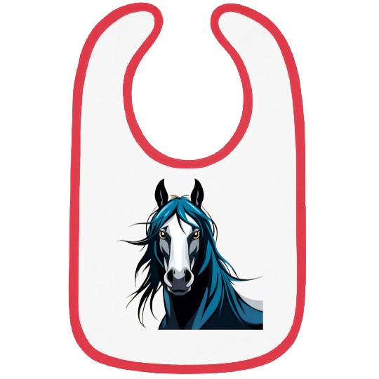 Horse Printed Bibs