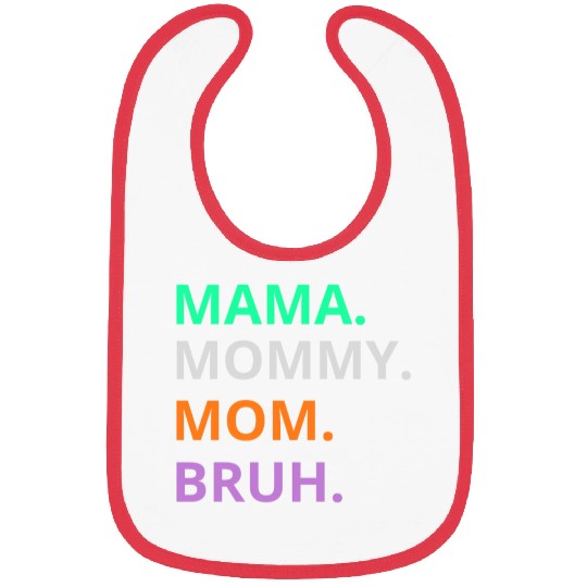 vintage international women's day mama,mommy;bruh Bibs