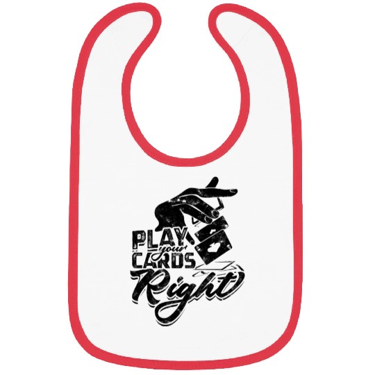 Play your cards right - Casino Bibs
