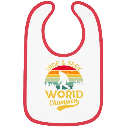 Hide and Seek Nature boy Hiker funny Bibs