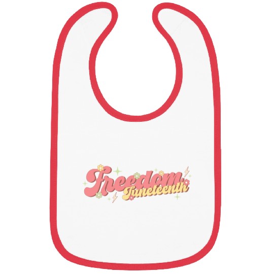 Freedom Juneteenth, Independence Day Bibs