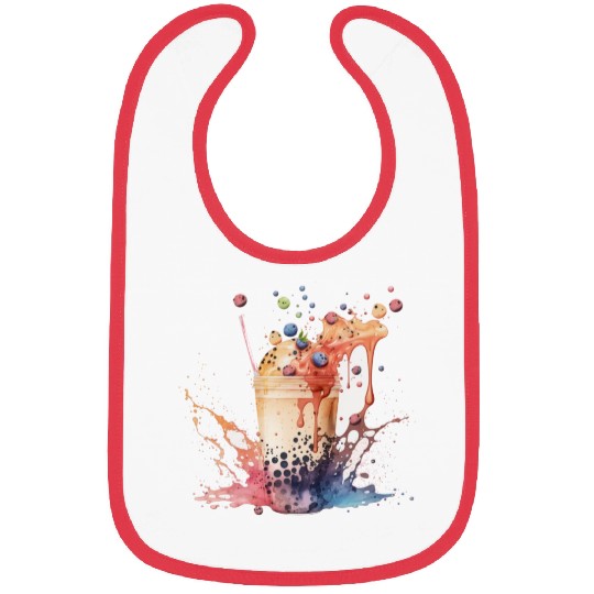 Boba Bubble Tea 6 Bibs