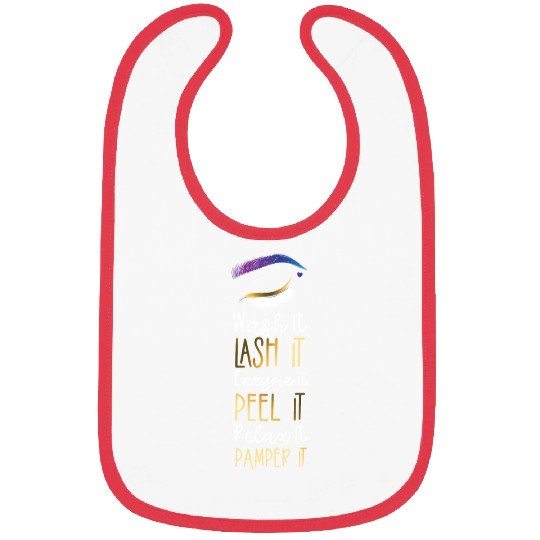 Cute Licensed Esthetician Skincare Bibs