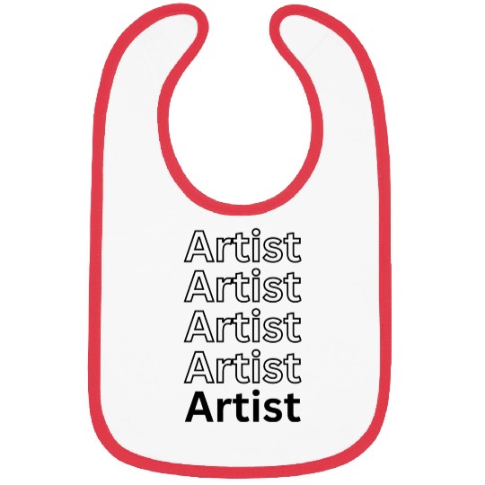 Artist design for Artist Community Bibs