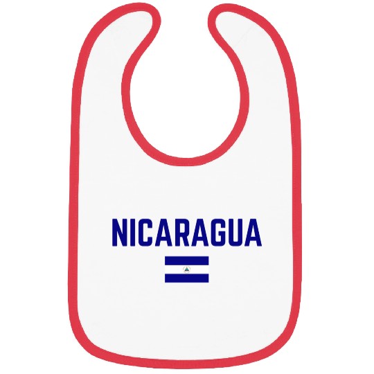 Nicaragua Flag Nicaragua Bibs