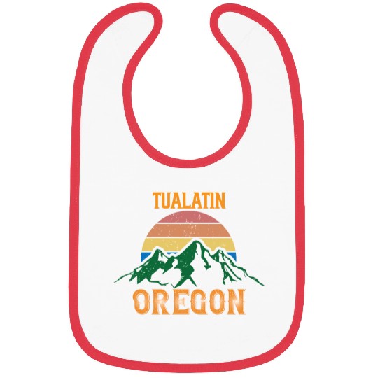 Tualatin Oregon Mountain Hiking Souvenir Bibs