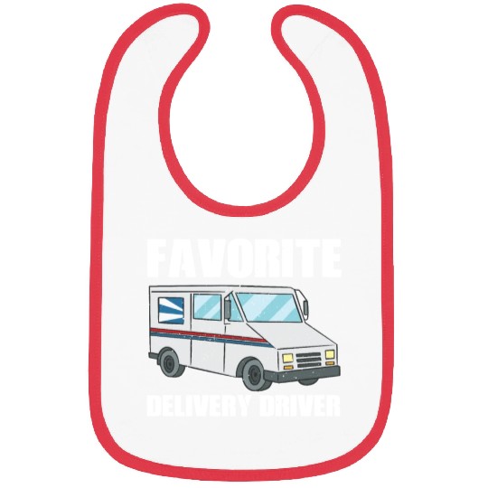 Favorite Delivery Driver Costume Bibs