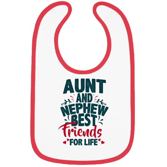 Aunt And Nephew Best Friends Bibs