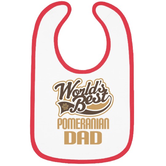 Pomeranian Dad Bibs