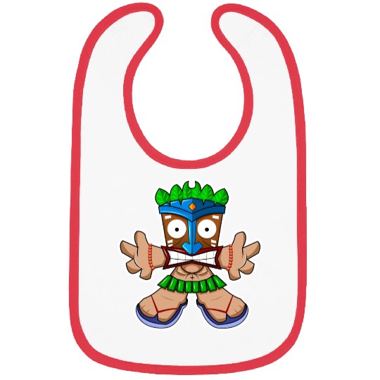 Tiki Surprise Bibs