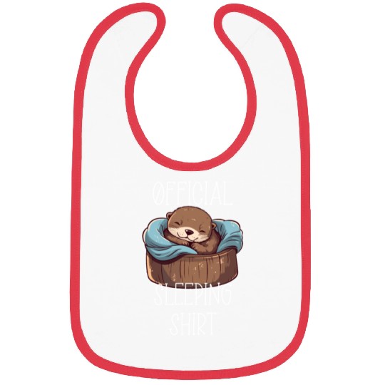 Official sleeping pajama Bibs sea otter