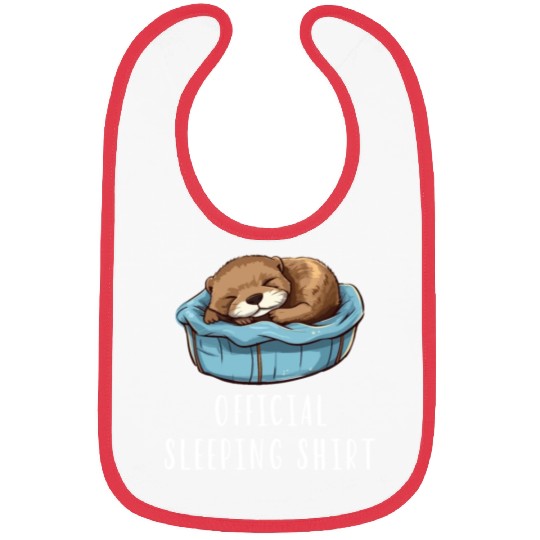 Official sleeping pajama Bibs sea otter