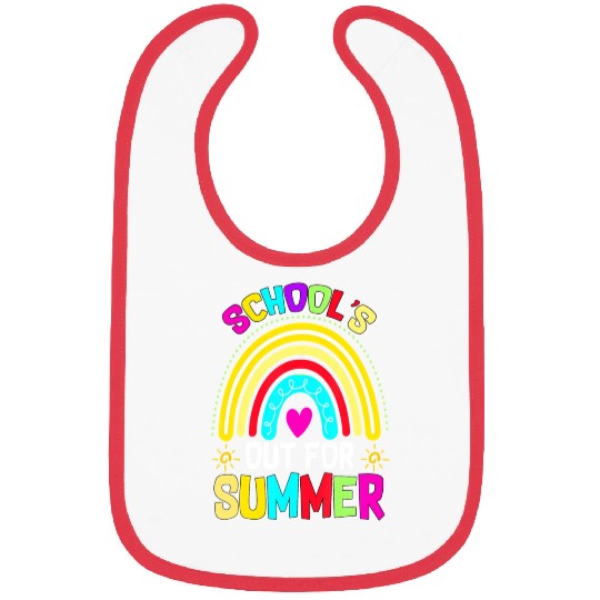 Schools Out For Summer Teacher Last Day Of School Bibs