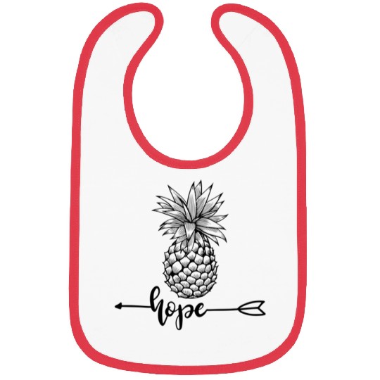 Hope Ivf Pineapple Lucky Transfer Day Bibs