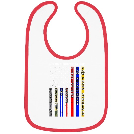 No One Fights Alone Bibs