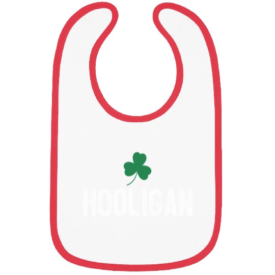 Hooligan Irish St Patrick'S Day Shamrock Clover Bibs
