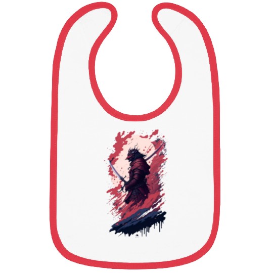 Shadow Samurai: Colorful Chaos Unleashed Bibs