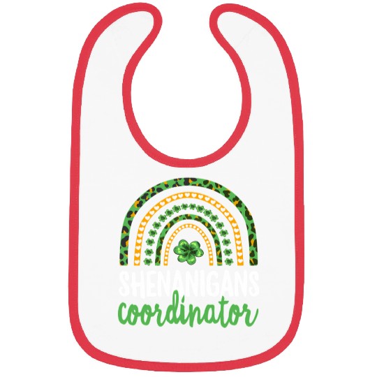 Shenanigans Coordinator Teacher St PatricDay Bibs