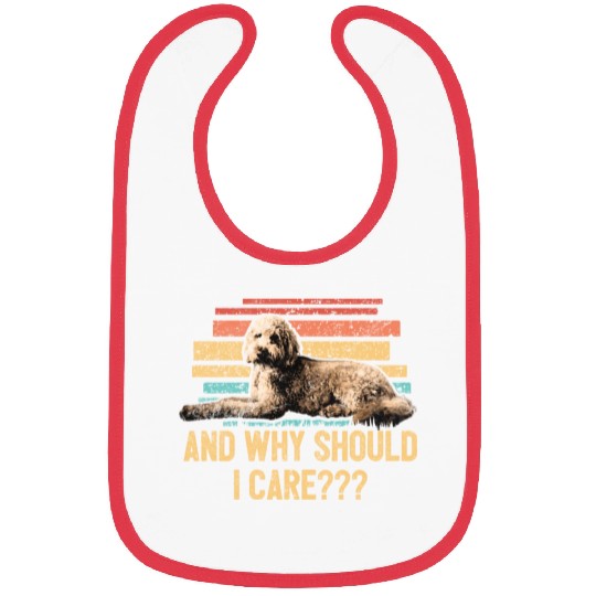 And Why Should I Care Goldendoodle Dad Doodle Bibs