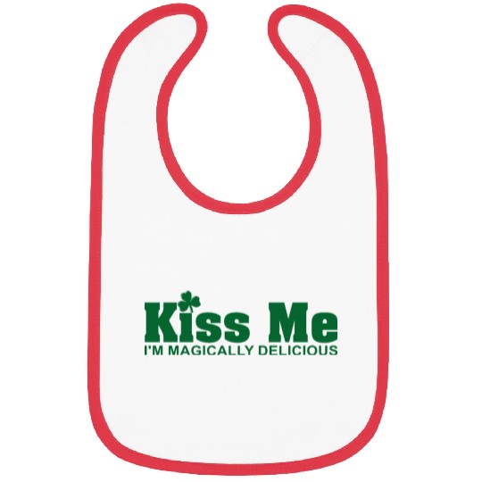 Kiss Me I'm Magically Delicious Bibs