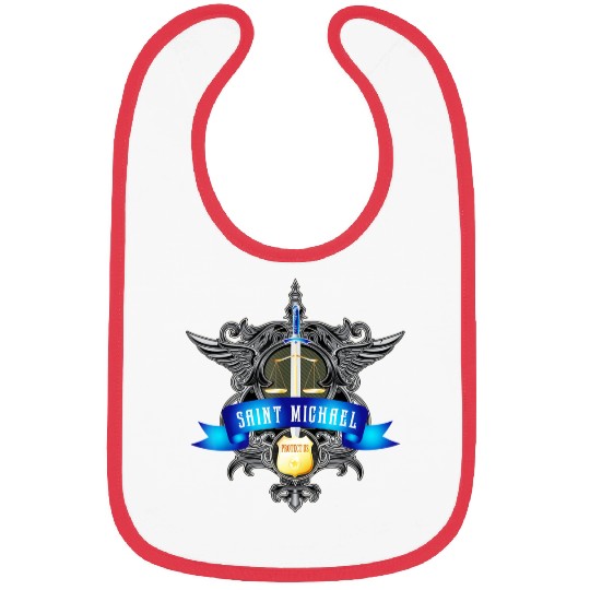 Saint Michael Patron Saint of Police Officers Bibs