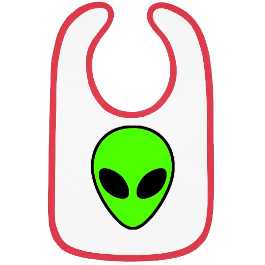 Alien Head Pocket Patch Area 51 Bibs